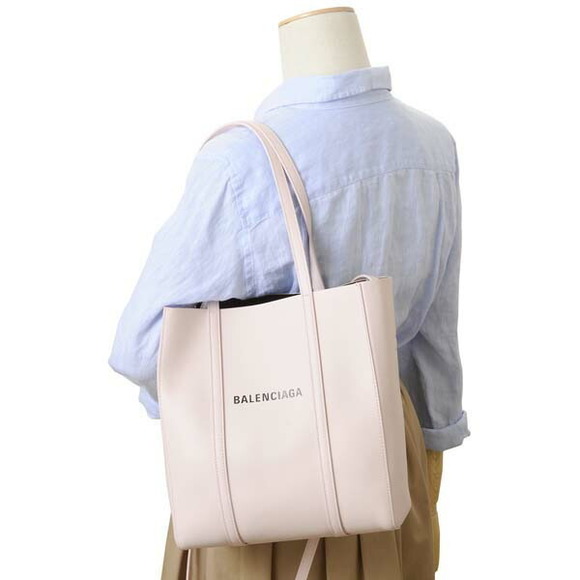 Balenciaga Everyday XS Leather Tote Bag Rose - Picture 5 of 5